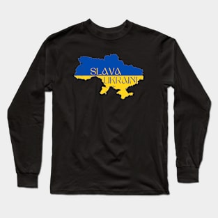 Slava Ukraini Long Sleeve T-Shirt